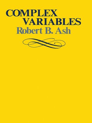 cover image of Complex Variables